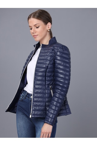 Basics&more Kadın Deri Ceket Ia90 001