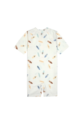 Lassig Surfboards Uv Korumalı Mayo Sea Salt Beyaz