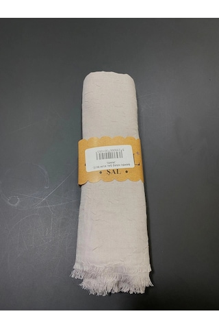 Bambu Kraş Şal Kum Beji-jawel Tek Renk