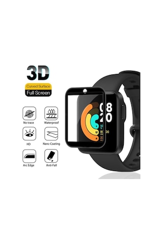 Xiaomi Mi Watch Lite 3D Cam Full Ekran Koruyucu