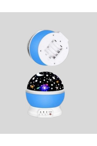 Çocuk Gece Lambası 6 Modlu Renkli Led Enerji Tasarruflu Masal Işığı Beyaz