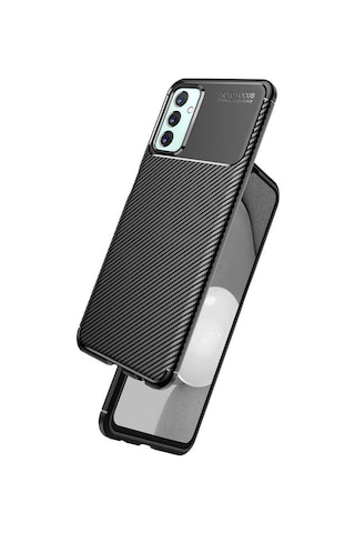 Samsung Uyumlu Galaxy M23 Kılıf Zore Negro Silikon Kapak Siyah