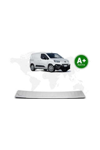 Fiat Doblo Panelvan Krom Arka Tampon Eşiği 2024 Model Ve Sonrası