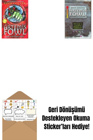 Artemis Fowl 5 - Kayıp Koloni + Artemis Fowl 2 - Kuzey Kutbu Macerası + Okuma Sticker'ları