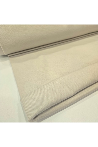 1 1 Bebe Kaşkorse Ribana Kumaş Kumaş Eni: 35 Cm Tüp %95 Pamuk %5 Elastan 008 Bej