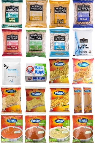 Blueden Kurban Kumanya Yardım Erzak Kolisi 40 Parça 7 Nolu Paket