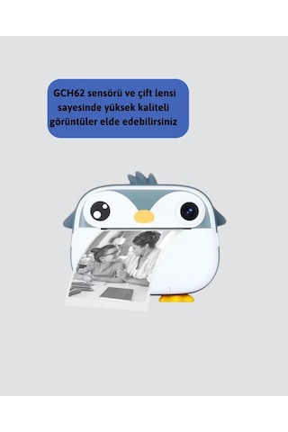 64gb Tf Kart Destekli Çoklu Dil Seçeneği Sunan Anında Baskı Kamera