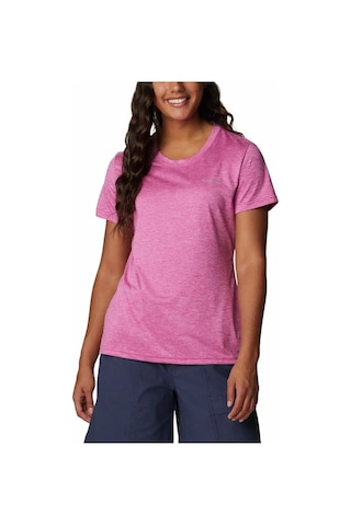 Columbia Hike Kadın Kısa Kollu T-Shirt - AK9805 Fuşya