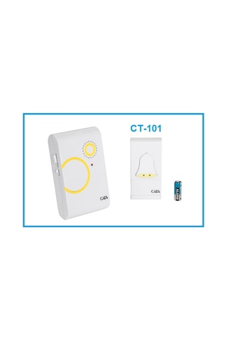 Cata Uzaktan Kumandalı Kablosuz Kapı Zili Ct-101 N11.3520