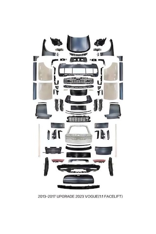 Rr Vogue L405 2013-2017 Uyumlu 2023 Yükseltme Makyajlama Seti-hazır Stok