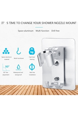 Novahub Modüle Düzenli Duş Tutucu A - Banyo Yapışkan Montaj Diğer