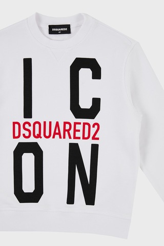 Dsquared2 Çocuk Sweat Dq0245-d002y Whıte Beyaz