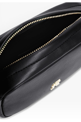 Tommy Hilfiger Th Logotape Camera Bag Kadın Siyah Çanta - Aw0aw18741