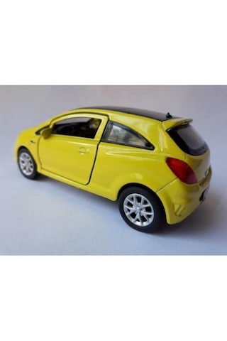 Opel Corsa Opc Metal Araba Diecast Koleksiyon Sarı