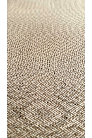 Lunga Vita Başak Desen Dokuma %100 Pamuklu Çok Amaçlı Pike Koltuk Örtüsü 180x230 Bej