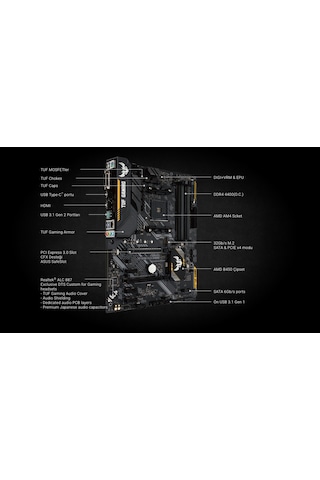 Tuf B450-Plus Gaming Anakart Aynası