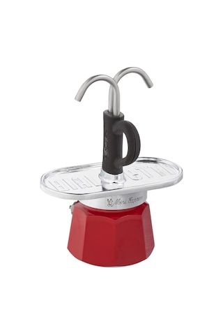 Bialetti Mini Express Mokapot Magrite + 2 Espresso Fincanı