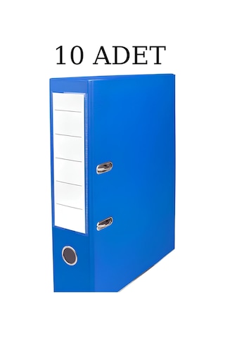 N'pratik 10 Adet Plastik Geniş Klasör - Dayanıklı Ve Şık Dosya Düzenleyici