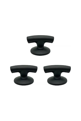 Expertland Kapak İçin Tutma Kolu, 3 Adet. 227246704 Siyah