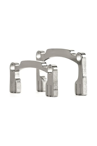 2 Adet/takım Diş Reçine Parlatma Şerit Tutucu Yüksek Taç Düşük Taç Diş Taşlama Zımpara Şekillendirme Parlatma Yardımcısı Araçları