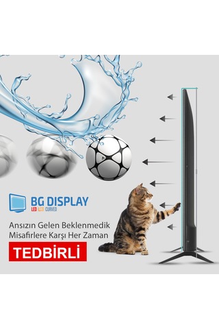 Bg Display 55 İnç 140 Ekran Tv Ekran Koruyucu