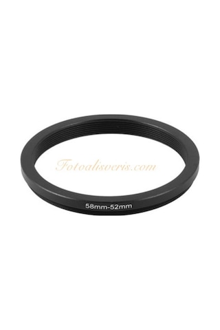 58-52Mm Dönüştürücü Step Down Halka Adaptör 58Mm-52Mm