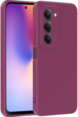 Subutu Redmi 15 Kılıf Sbt Mara Lansman Kapak - Koyu Mor Mor