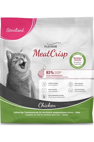 Platinum Meatcrisp Tavuklu Kısır Kedi Maması 400gr