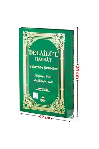 Delailül Hayrat Arapça Metin&Türkçe Mealli Sayfa Tutarlı - Muhammed B. Süleyman El-Cezuli - Haktan Yayınları