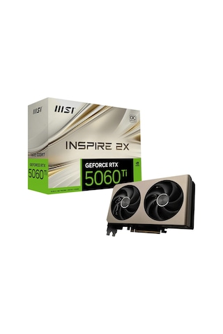 Msı Geforce Rtx 5060tı 16gb Inspıre 2x Oc 16gb Gddr7 128bit Dx12 Aeae1msı0246