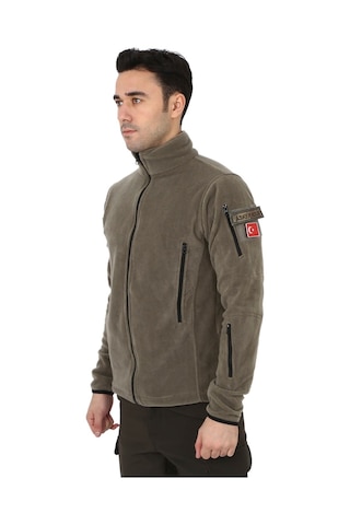 Erkek Açık Haki Taktik Askeri Outdoor Avcı Polar Hırka Çok Renkli