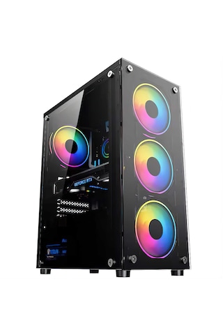 Izoly Riot i7-2600 16 GB 512 GB M.2 NVMe 4 GB RX550 Masaüstü Oyuncu Bilgisayarı