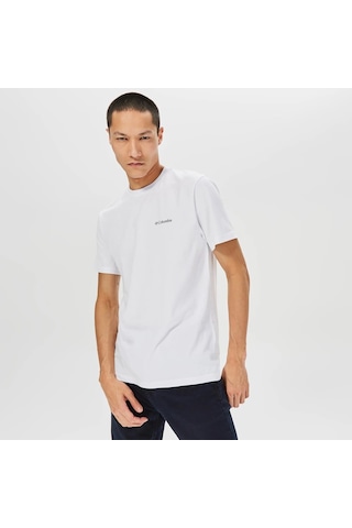 Columbia Cs0282 Csc M Basic Sm Logo Brushed Ss Tee Erkek T-Shirt 9110151100-12258 001