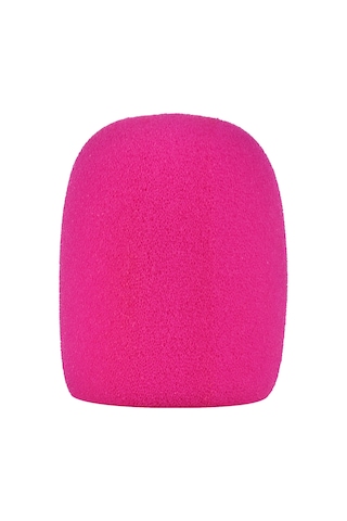 Hfambition Mikrofon Spreyi Ktv, Kumaş Korumalı Kablosuz Mikrofon Kılıfı, Tekli Paketli, Pembe Rengi 76mm Yükseklik, 60mm Dış Çap