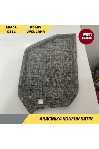 Peugeot 3008 Orta Konsol Kadife Kumaş Kaplı Kapak