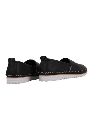 Napa Shoes Nefes Alan Hakiki Deri Rahat Taban Kadın Casual Ayakkabı Napa-108 Siyah