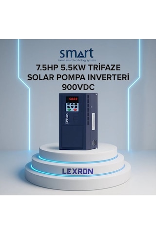 Smart - İnges 7.5 Hp 5.5 Kw Trifaze Solar Pompa İnverteri - 380 Volt Güneş Enerji Sistemi Sürücüsü