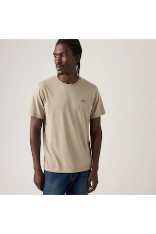 Levi's Original Housemark Erkek Standart Tişört - 008bt-0001 Bej
