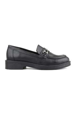 Pierre Cardin 54169 Comfort Tokalı Loafer Kadın Ayakkabı 867800000645 01 Siyah