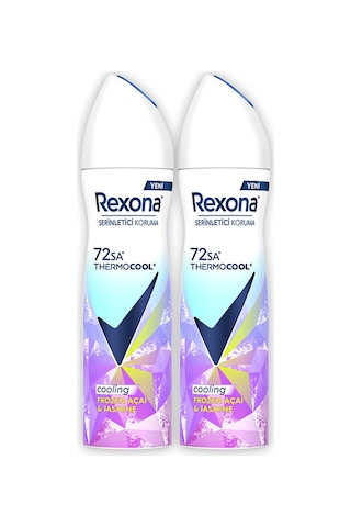 Rexona Thermocool Kadın Sprey Deodorant Frozen Açai & Jasmine 150 Ml X2