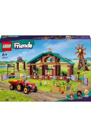 LEGO® Friends Çiftlik hayvanı Barınağı 42617 6+ Yaratıcı Oyuncak Yapım Seti - 489 Parça