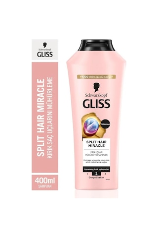 Gliss Split Hair Miracle Şampuan 3 x 400 ML