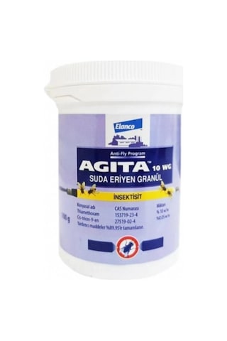 Agita 10 Wg Karasinek 100 Gr Karasinek Kovucu Sineksavar Su Agita 10 Wg Karasinek 100 Gr Karasinek Kovucu Sineksavar Su