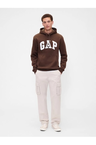 Gap V-herıtage Logo Po Snl Kahverengi