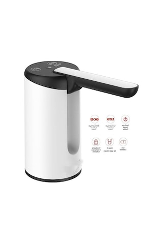 Usb Şarj Edilebilir Mini Su Pompası, 1200mah Pil Kapasitesi İle Pratik Kullanım