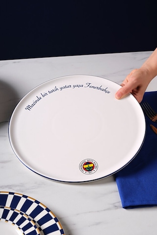 Karaca X Fenerbahçe Pizza Tabağı 32 Cm Mavi