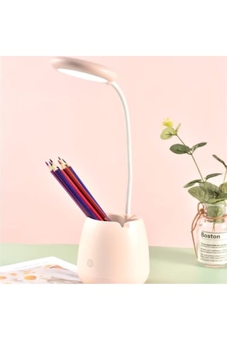 Halka Led Usb Şarjlı Masa Lambası