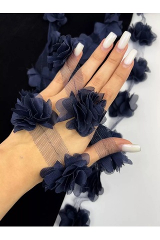 Slubov'u Çiçeklerden El İşi Ve Dikiş Şeridi 1m 256868560