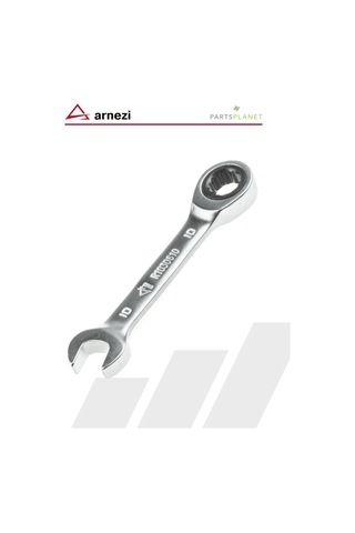 Arnezı 10 Mm Kombine Anahtarı, Kısa, Mandal Dişli 148655823