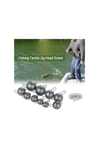 Maiyame Hızlı Değişimli Yuvarlak Kurşun Ağırlığı, Balık Tutma Aletleri, 10 Adet, 2-12g, Silikon Yem İle Uyumlu